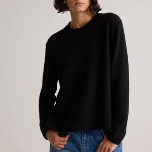 Quince Mongolian Cashmere Women's Boxy Crew Neck Sweater